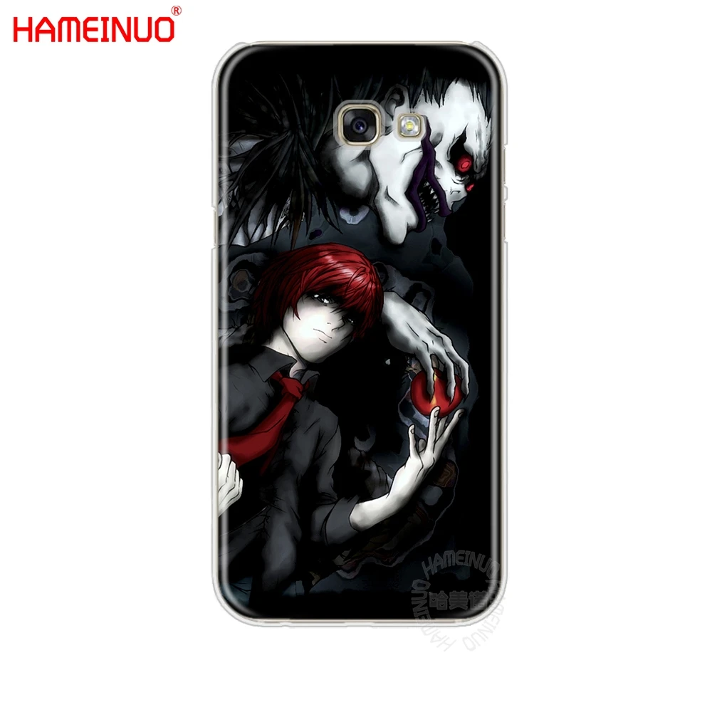 HAMEINUO чехол для сотового телефона с аниме Death Note Samsung Galaxy A3 A310 A5 A510 A7 A8 A9 2016 2017 2018 |