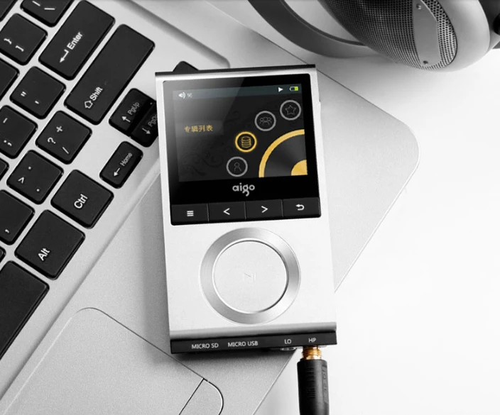 Aigo EROS M5 HIFI DSD аудиофил без потерь Музыкальный плеер MP3 1200 мАч литий-полимерный аккумулятор