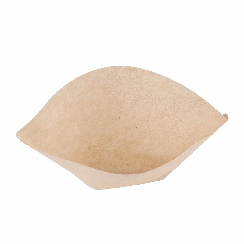 100 шт./упак. деревянный оригинальный ручной капельный бумажный фильтр для кофе