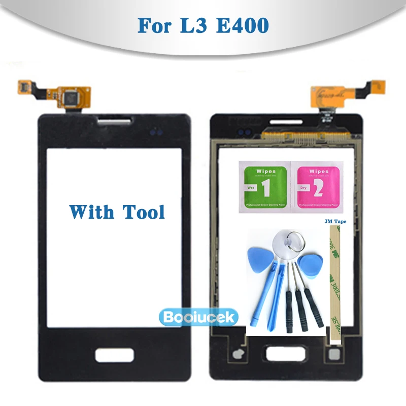 Сменный сенсорный экран для LG Optimus L3 E400 и Dual E405 3 2 дюйма | Мобильные телефоны