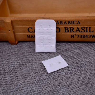 white 000 10 шт./лот, для дам, полезный черный, белый бюстгальтер, удлинители, ремень, расширение, 2 крючка, 2 ряда, Регулируемая пряжка для ремня, кнопки, аксессуары, сделай сам - Цвет: white 000