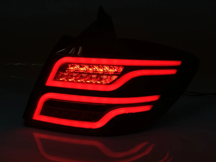 2 шт., 2009- год, хэтчбек для Chevrolet Cruze, светодиодный задний светильник, задний светильник, задний фонарь в сборе, хром, красный, черный, дымчатый, черный
