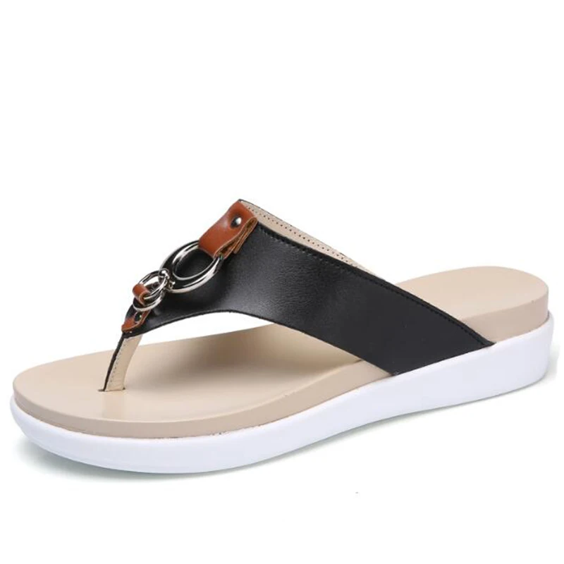 Летняя женская обувь повседневные удобные шлепанцы Новые простые Вьетнамки