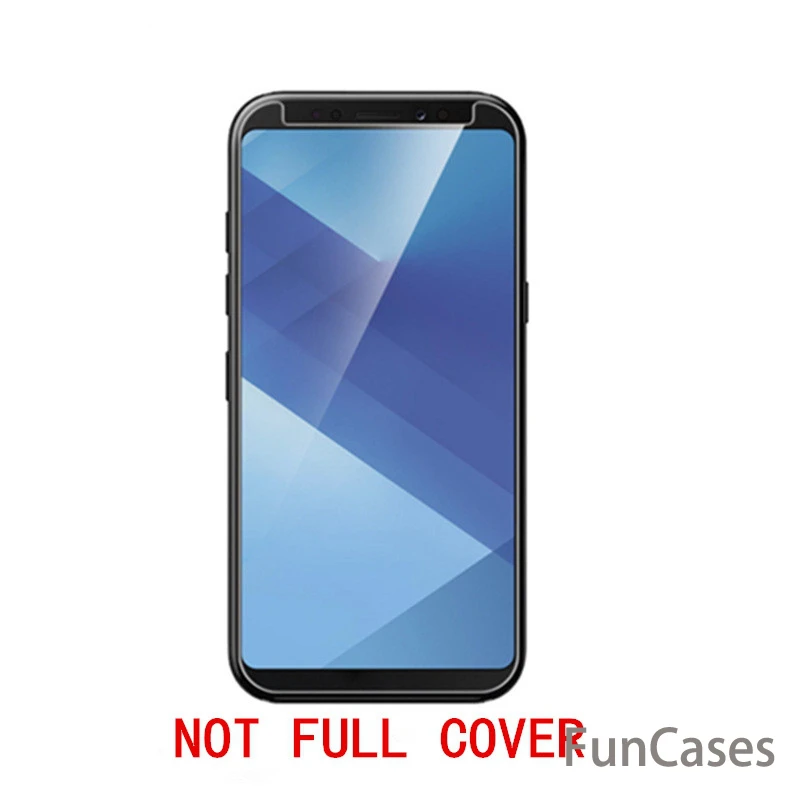 Для Стекло samsung Galaxy A8 2018 Экран протектор Закаленное для A530 пленка + A730|Защитные