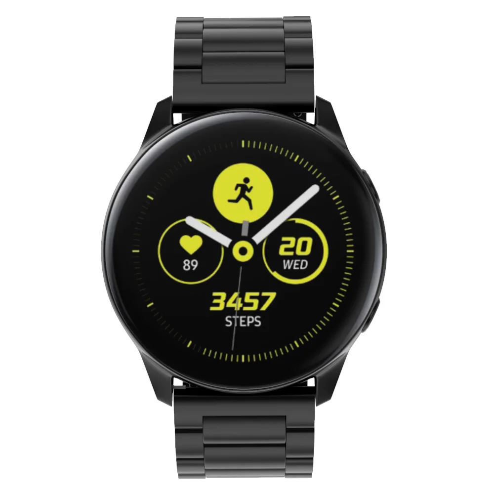 Tschick для samsung Galaxy Watch Active(40 мм) SM-R500 ремешки для умных часов, Нержавеющая сталь Band+ Milanese Loop замена группы