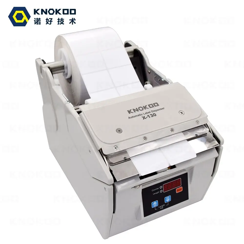 Автоматический диспенсер для этикеток Knokoo X 130 с функцией подсчета ширина 5 мм|machine
