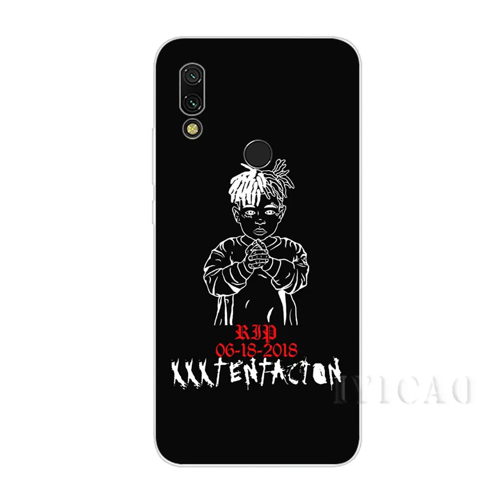 IYICAO хип хоп рэппер xxxtentacion жесткий чехол для Xiaomi Redmi Note 3 4 5 6 7 Pro 5A Prime