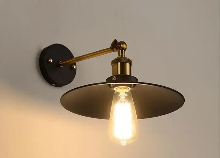 Современная короткая потолочная лампа Эдисона североевропейская винтажная