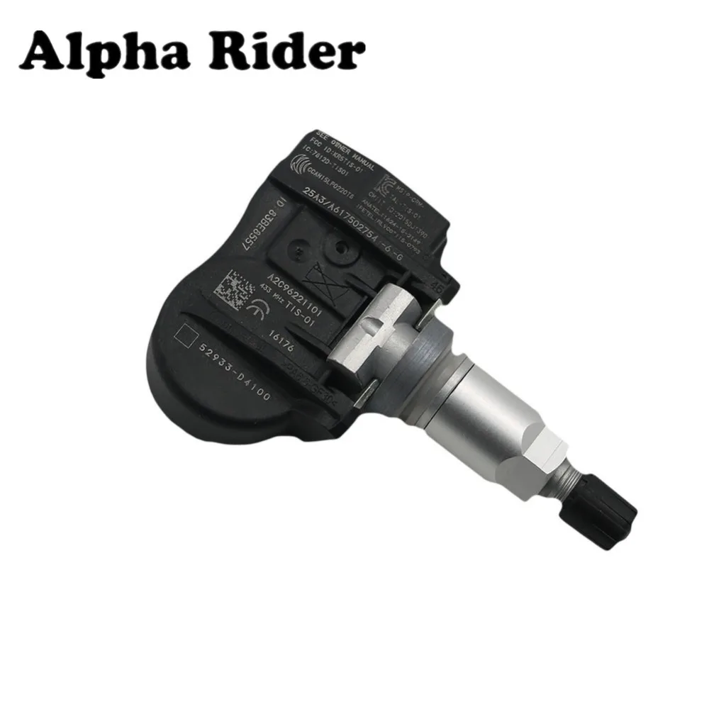 Комплект 4 Авто TPMS 433 МГц датчик давления в шинах монитор 52933-D4100 для ОПТИМА Sportage