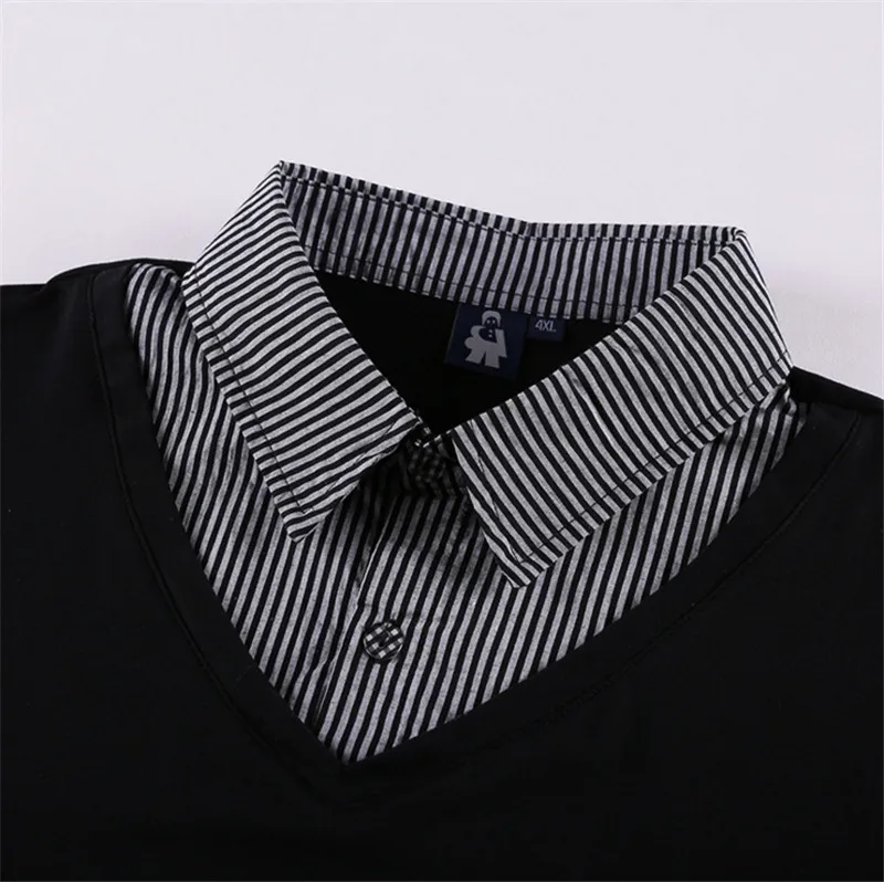 Мужская рубашка поло новая модная мужская с отложным воротником Летняя