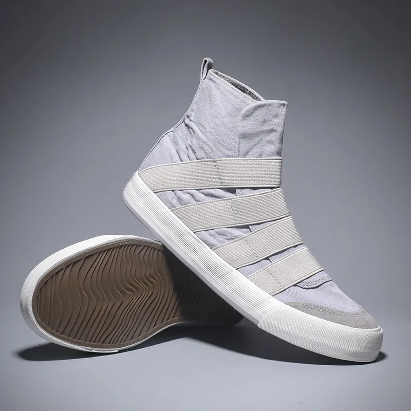 Высокие парусиновые кроссовки Оригинальные лоферы Модные Zapatillas Hombre