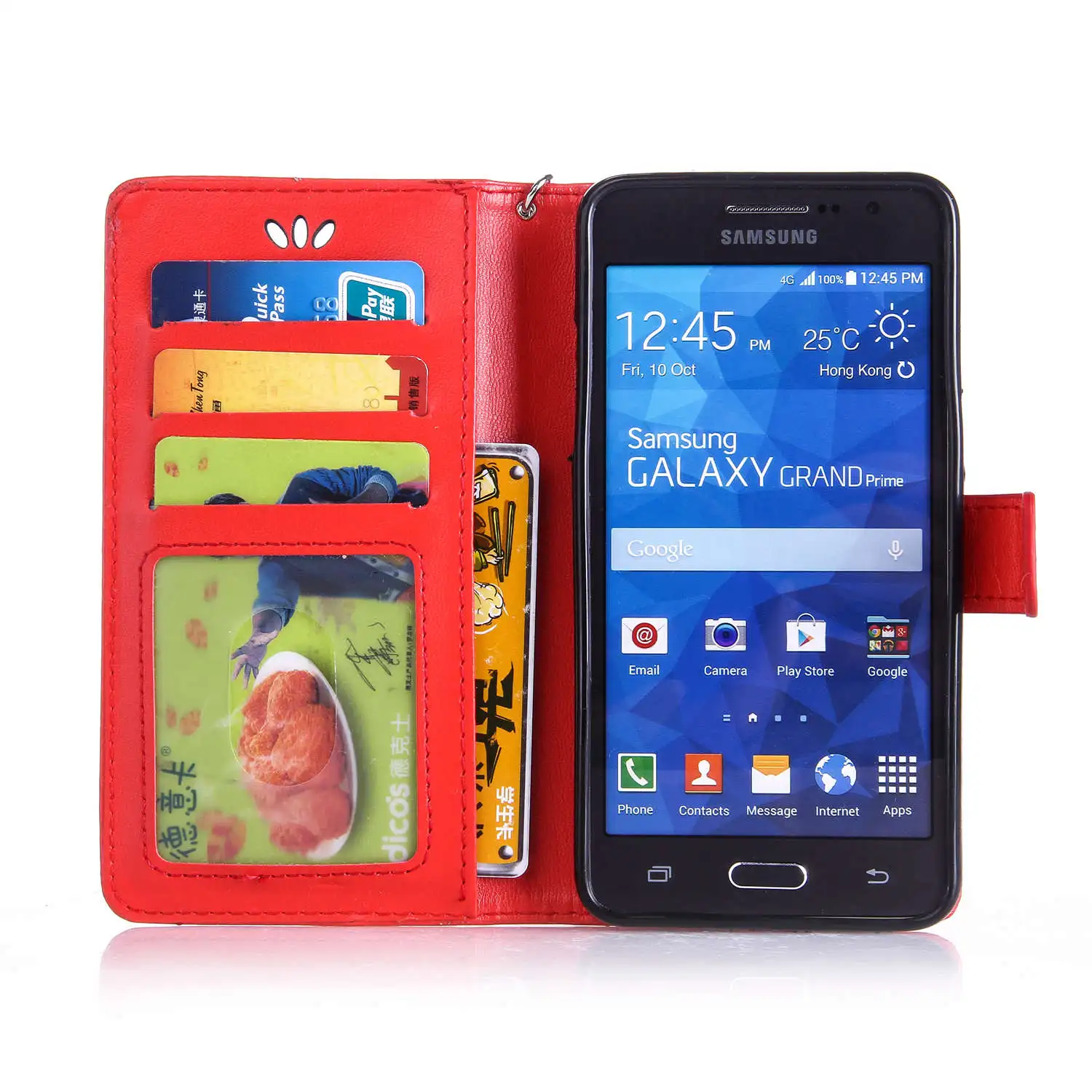 Для Samsung Galaxy Grand Prime G531 G531H SM G531F G531H/DS G530H кожаный чехол с откидной крышкой для