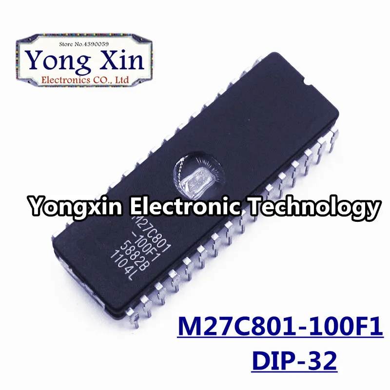 Бесплатная доставка 5 штук в упаковке шт./лот M27C801-100F1 M27C801 27C801 CDIP-32 В наличии! |