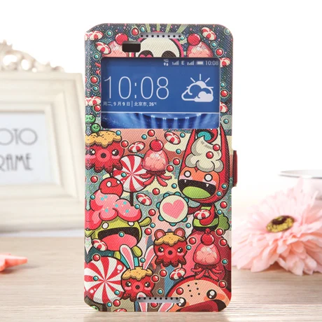 Чехол из искусственной кожи с откидной крышкой 5 5для HTC Desire 820 чехол для задней