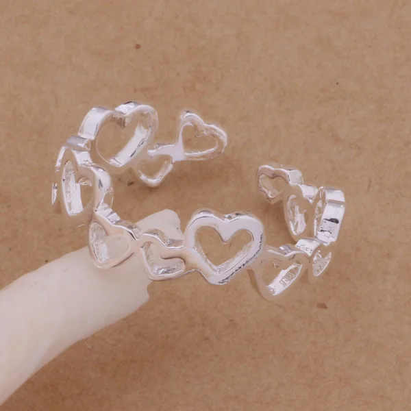 AR203 популярное кольцо из стерлингового серебра модные ювелирные изделия изящное