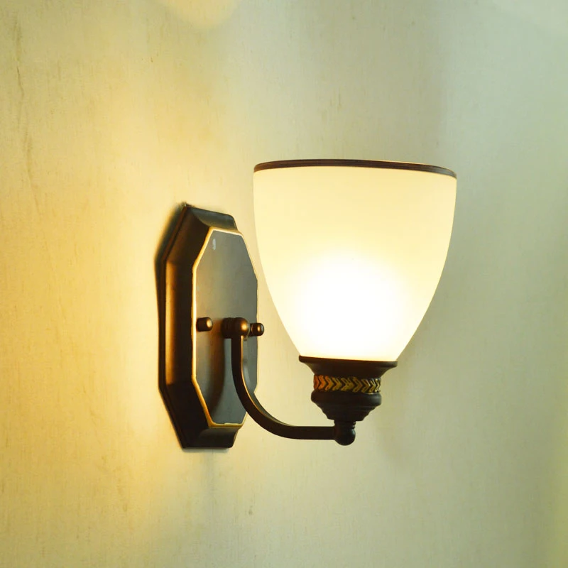 Креативная настенная лампа в скандинавском стиле светодиодный светильник