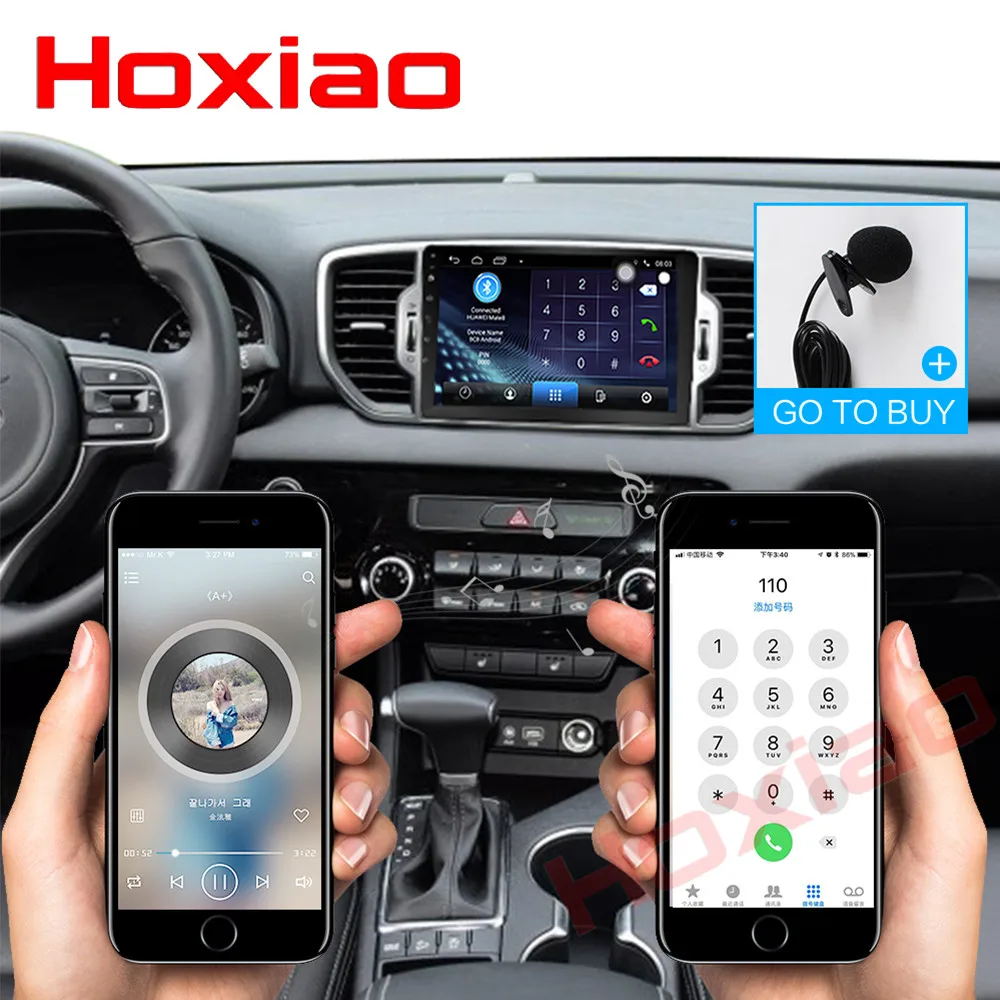 Hoxiao Android для KIA sportage 2016 2017 GPS HD мультимедийный плеер карта навигации WIFI BT RDS без DVD 9