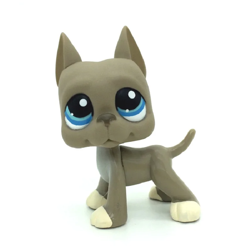 Ne'w LPS Pet Shop игрушечные лошадки классические старые животные большой Dane глаз