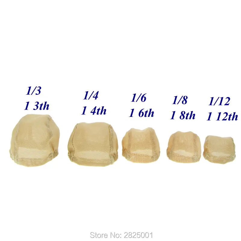 Кукла головной убор для волос телесного цвета с фиксированным париком колпачки
