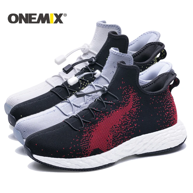Мужские беговые кроссовки ONEMIX 2019 женские светильник ские легкие сетчатые для
