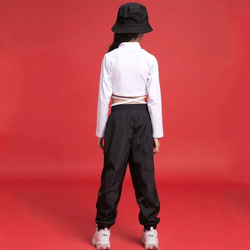 Костюм в стиле хип хоп детские костюмы для джазовых танцев девочек детская