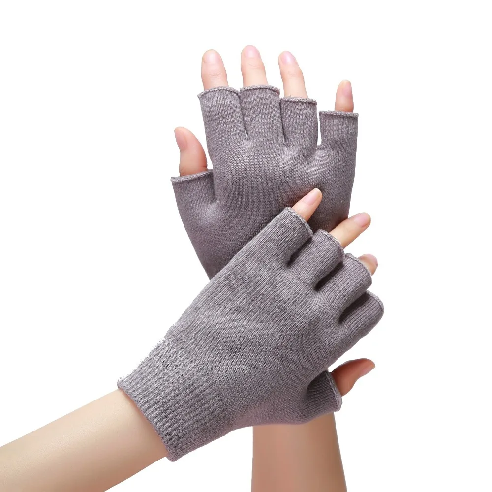 Перчатки наполовину + перчатки 2 пары Спа Отбеливающий Гель увлажняющая маска для