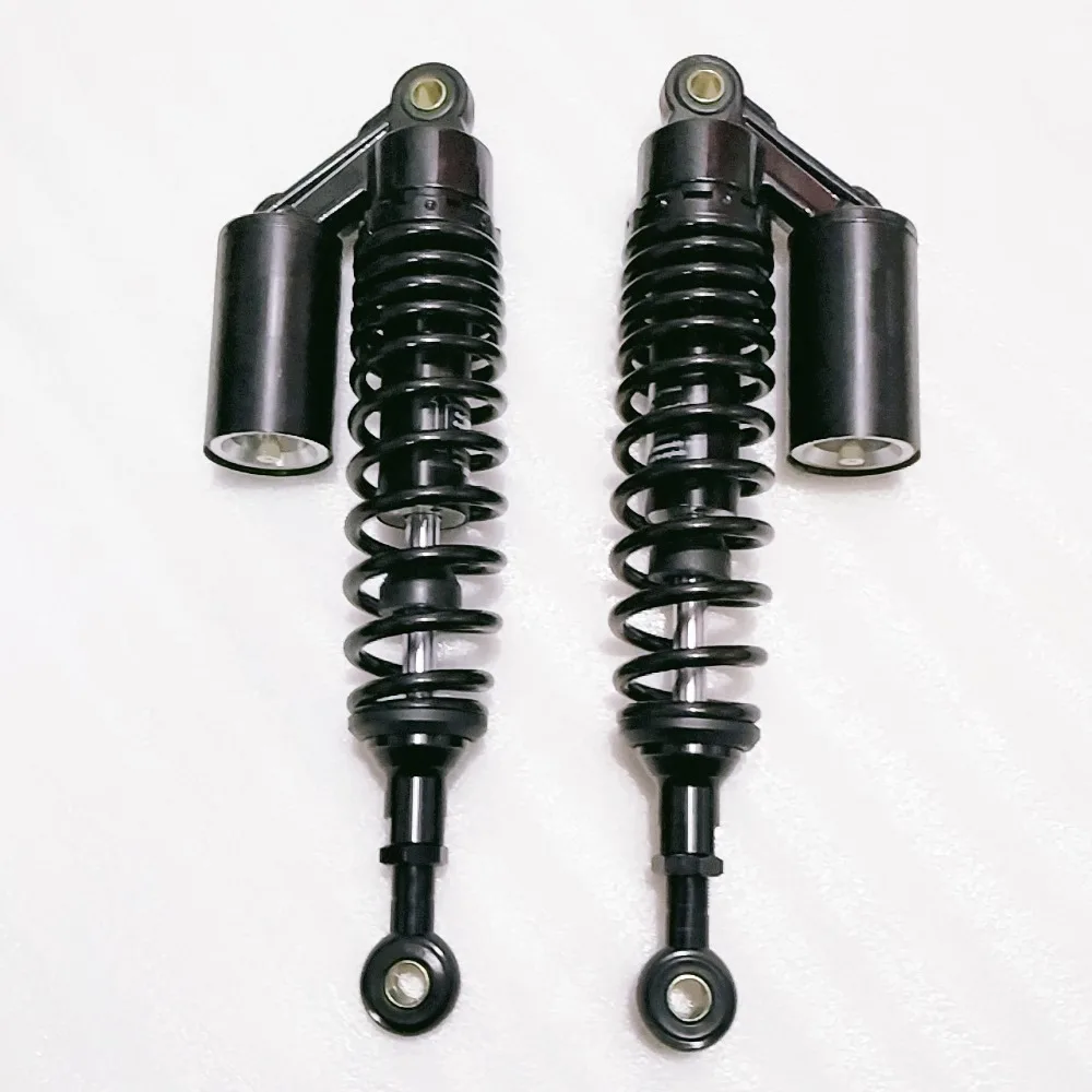 one pair 350mm 360mm Motorcycle Air Shock Absorber Rear Suspension for HONDA YMAHA SUZUKI Kawasaki Aprilia Benelli KTM