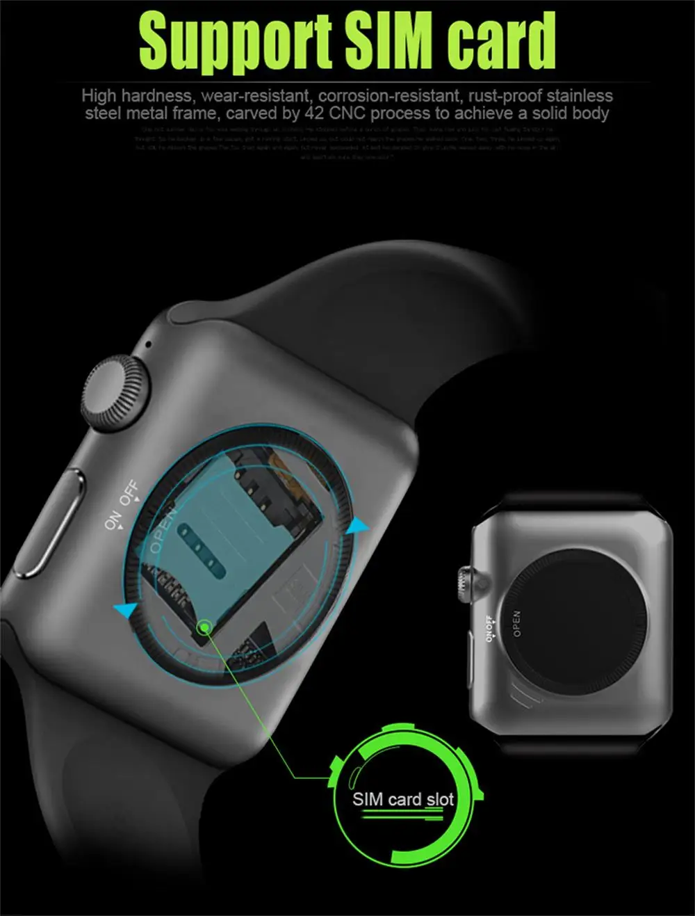 Смарт-часы Timethinker DM09 для мужчин и женщин Smartwacht шагомер Reloj фитнес-трекер sim-карта умные часы с камерой pk A1 DZ09