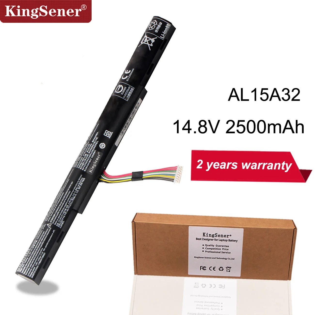 Kingsener AL15A32 ноутбук Батарея для acer Aspire E5-422G 472 E5-473 E5-473G E5-522 522G E5-532 E5-532T E5-573G E5-553G V3-574G