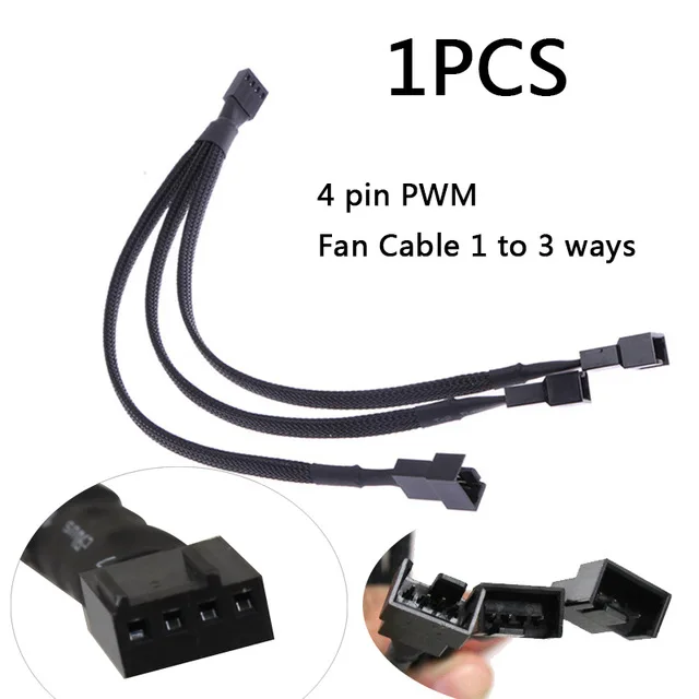 1 to 3 cable 12В постоянного тока 3P IDE 4pin 120 мм ПК компьютер 16 дБ Ультра тихий 15 светодиодов корпус вентилятор Радиатор охлаждения анти-вибрации резины, 12 см вентилятор - Цвет лезвия: 1 to 3 cable