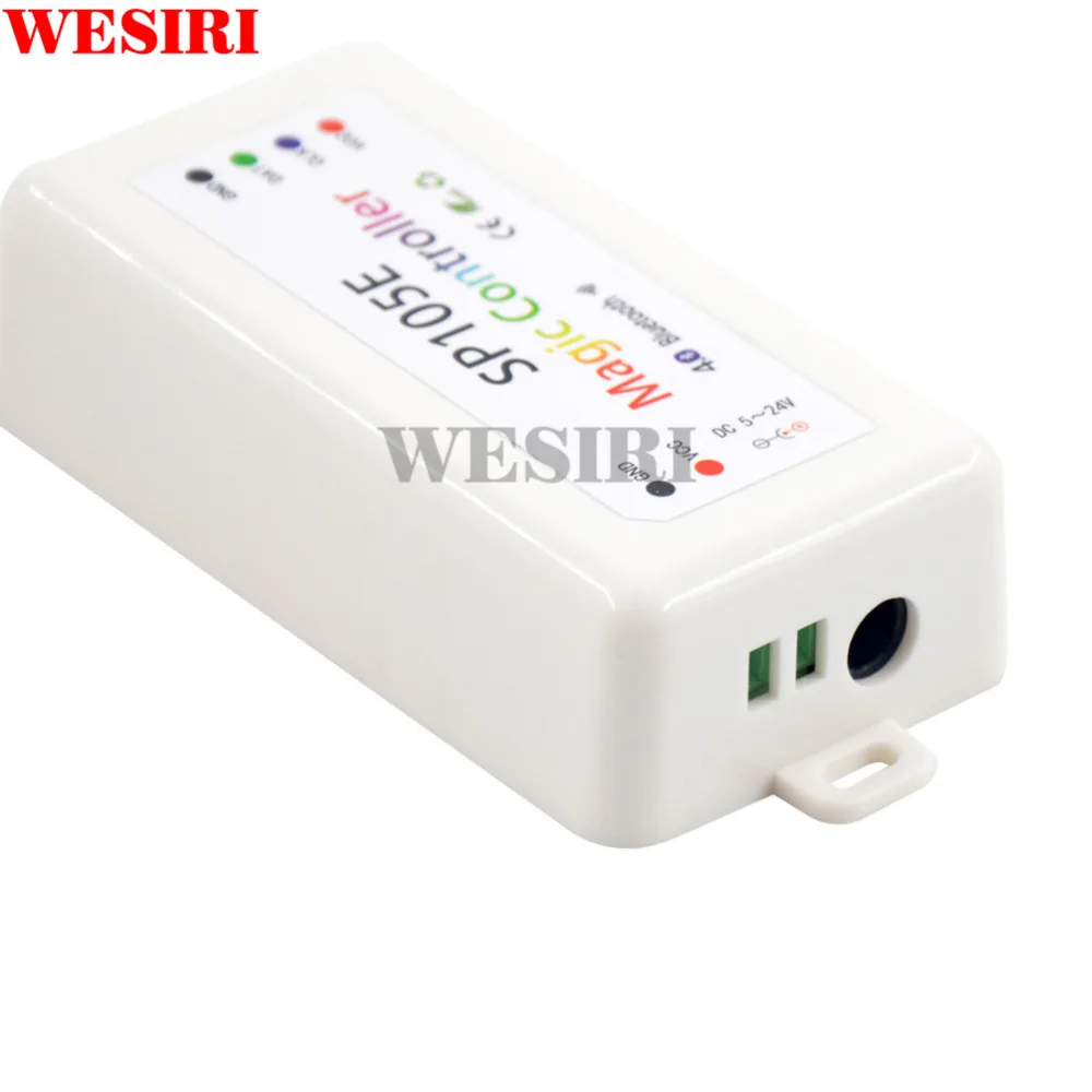 Светодиодная лента 2048 пикселей SP105E Magic Controller 4 0 Bluetooth APP WS2801 WS2811 WS2812B SK6812 LDP8806