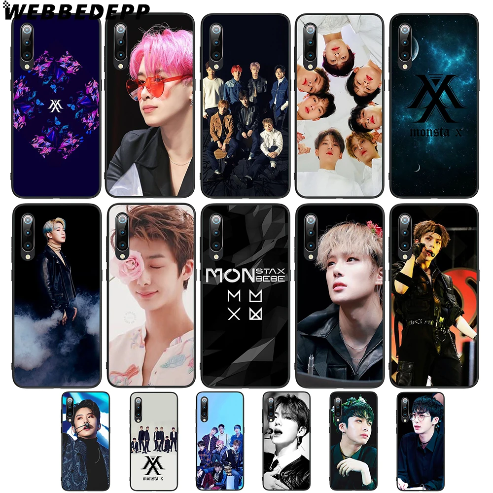 WEBBEDEPP KPOP BAND MONSTA X мягкий чехол из ТПУ для Xiaomi Redmi GO Note 4 4X 5 6 pro 5A Prime 7 Pro|Бамперы| |
