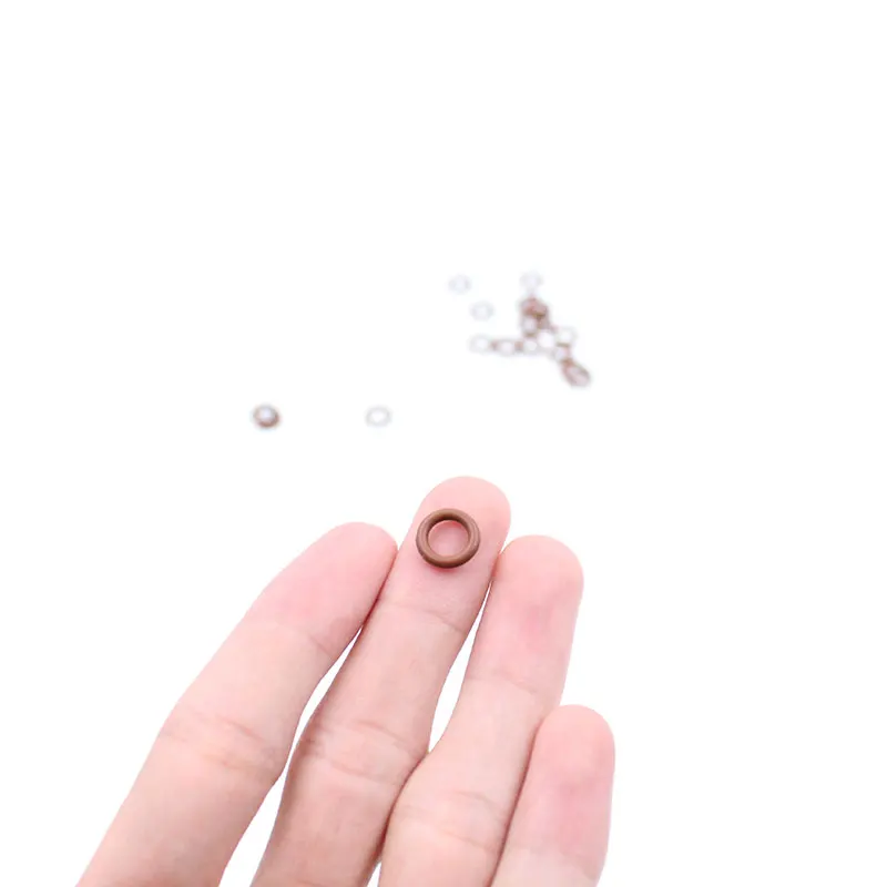 5 шт. фторрезиновое кольцо коричневое уплотнительное FKM CS: 3 1 мм OD10/11/12/13/14/15/16/17/18/19/20