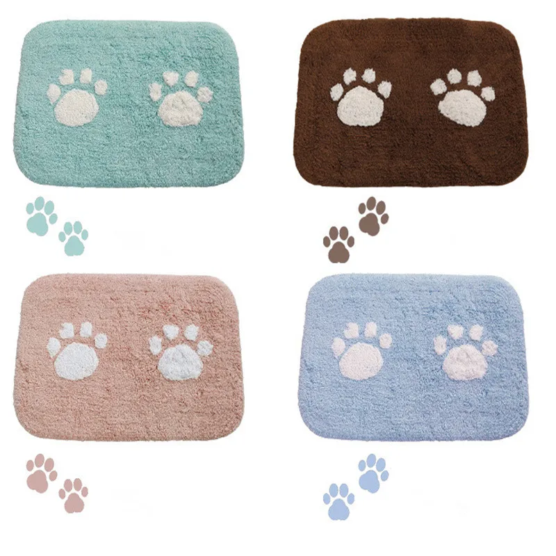 Bathroom Mat Carpet Floor Mats Non-slip Cushion Dustproof Water Uptake Toilet Rug High Quality Cotton Velvet Soft | Дом и сад