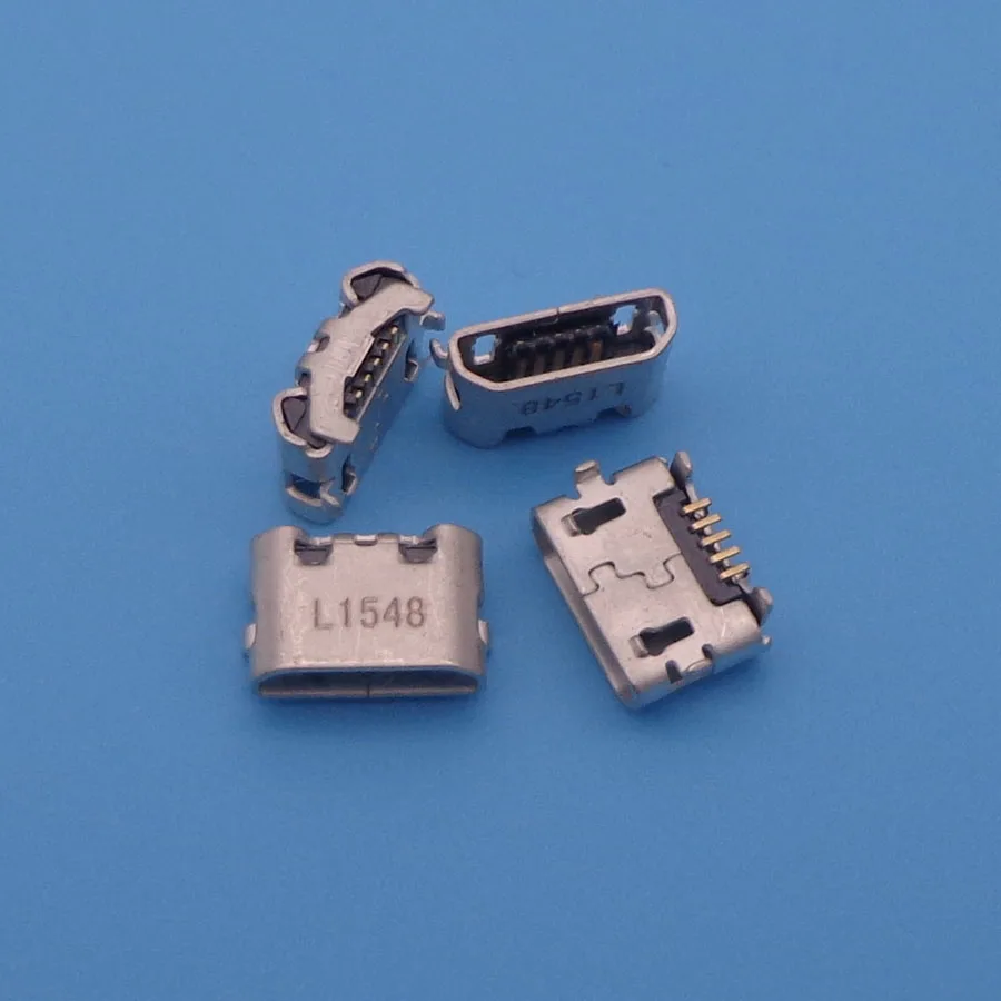 2 ~ 100 шт. Micro USB разъем для зарядного порта 5 контактный Huawei Honor 4X Y6 4A P8 C8817 P8max P8Lite 4C