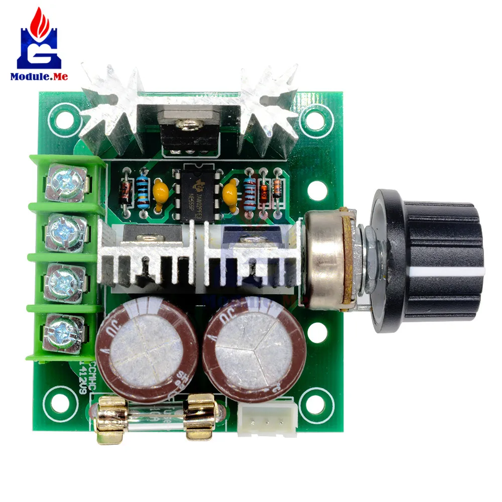 10A 12 V-40 V импульсная модуляция 13 кГц ШИМ тока мотор регулятор Скорость Управление переключатель Diy Kit электронный модуль платы блока программного управления