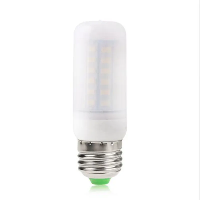 E27 LED Bulb E14 AC220V Warm/Cold White Corn Bulb Milky Cover 5730SMD24/36/48/56/69leds Chandelier Light For Home Decoration