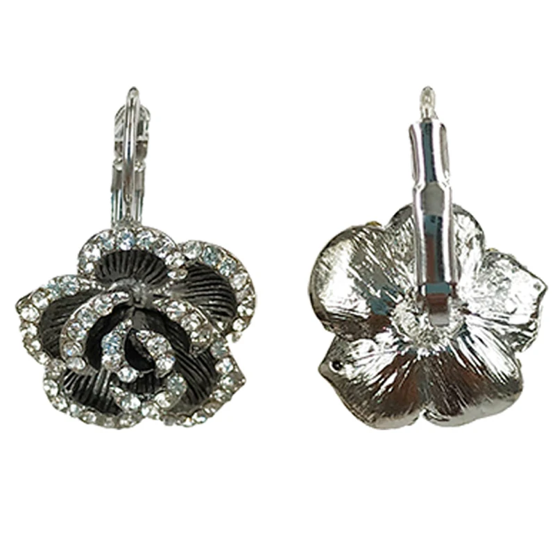 Серьги Мода Серьга букле d'oreille Миньон цветок висячие серьги звезды