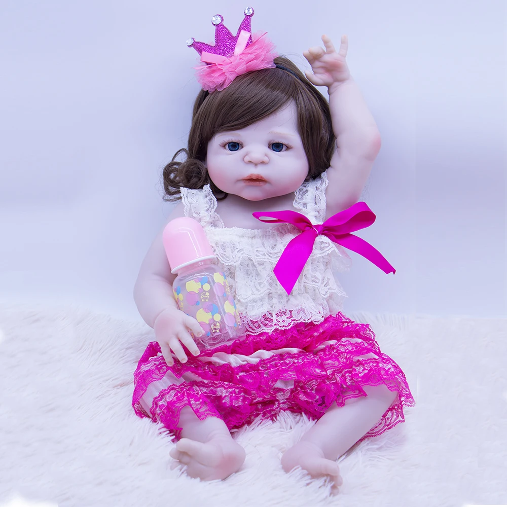 Высококачественные реалистичные силиконовые куклы для новорожденных девочек 23