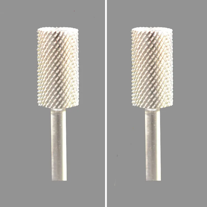 

2pcs Carbide Nail Drill Bit - Small Pink & White Bit -F