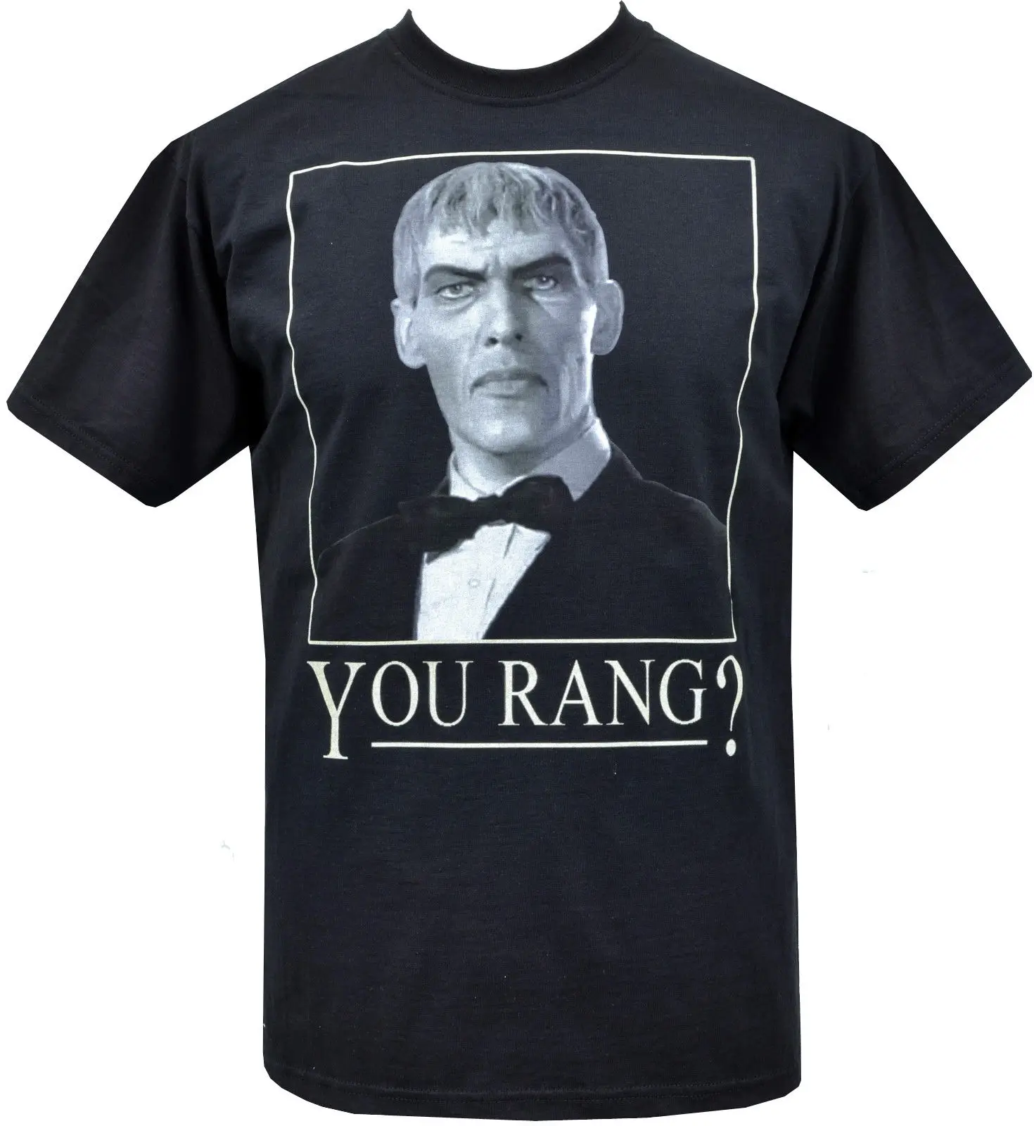 Мужская черная футболка 'YOU RANG? 'LURCH ADDAMS FAMILY GOTH HORROR MONSTER S-5XL | одежда