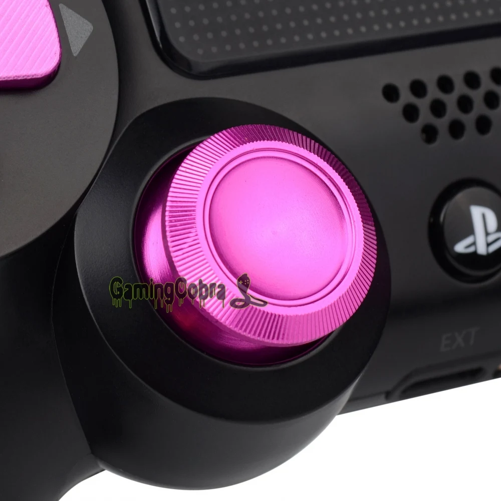 Экстремальные розовые металлические ремонтные аналоговые стики Dpad с кнопками