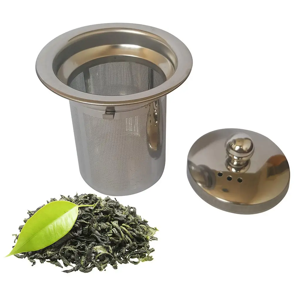 

Stainless Steel Mesh Tea Infuser Tea Strainer Leak Tea Maker Funnel Teapot Loose Leaf Spice Coffee Filter Drinkware Accessories