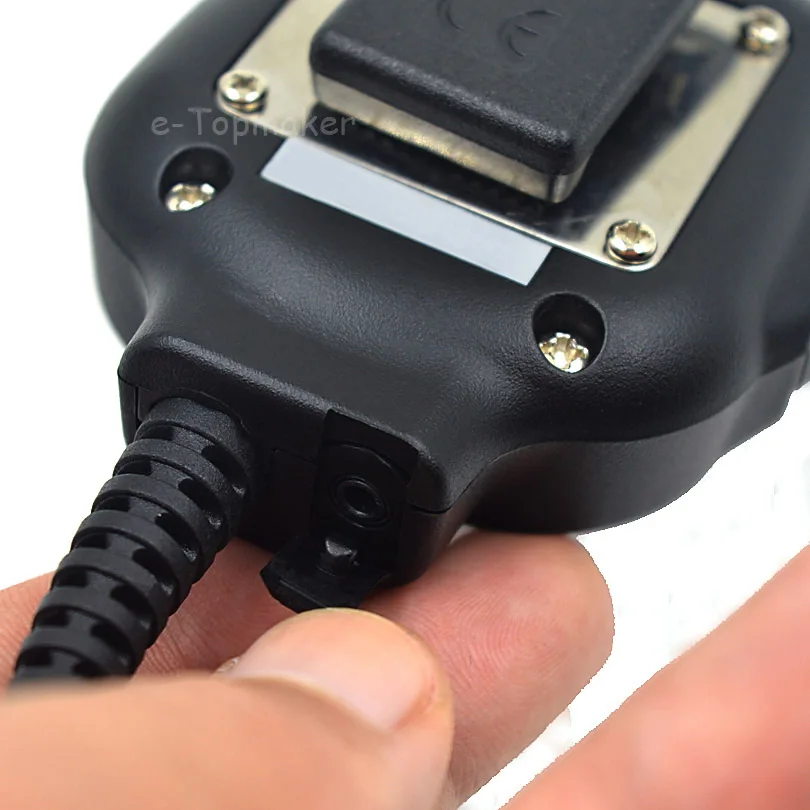 Портативный микрофон PTT TK2000 TK3000 TK3207 TK3107 Портативная колонка для Kenwood радио
