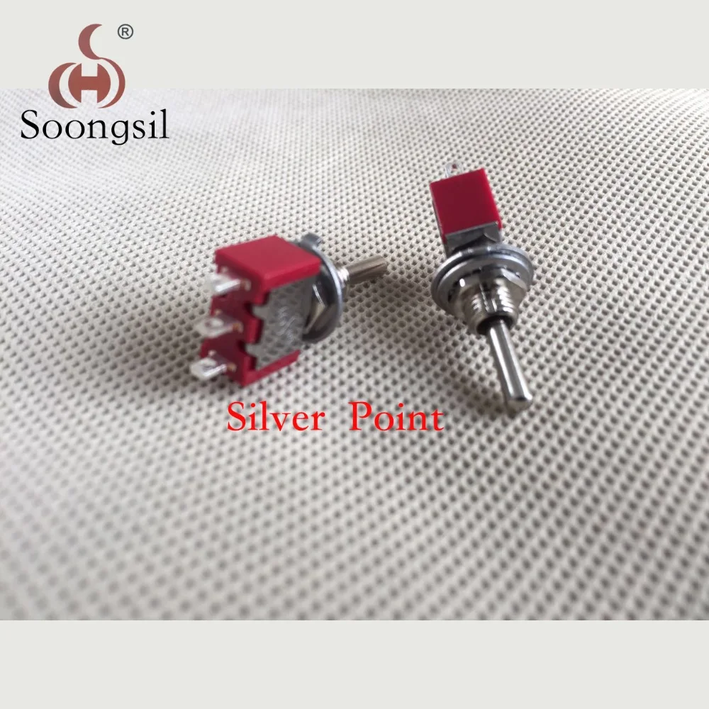 Тумблер лотереи без замка красного цвета с обеих сторон мгновенный 3 Pin CQC UL по