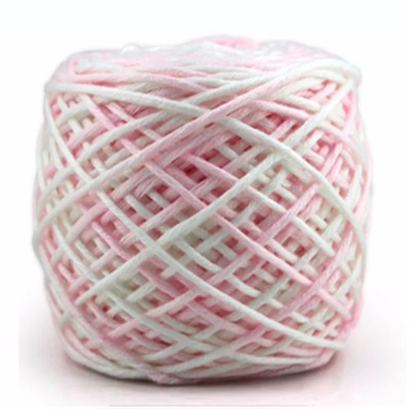 100% молочная хлопковая толстая пряжа для ручной вязки 4 шарика/лот 800 г Бесплатная