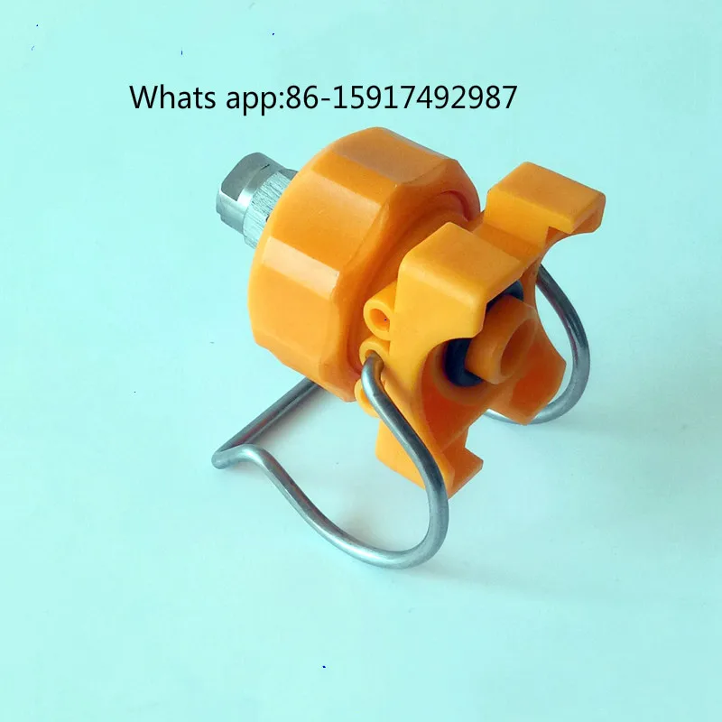 

Clip with stainless steel fan/cone nozzle , Pre-treatment adjustable ball cleaning nozzle,Fan-shaped washing nozzle