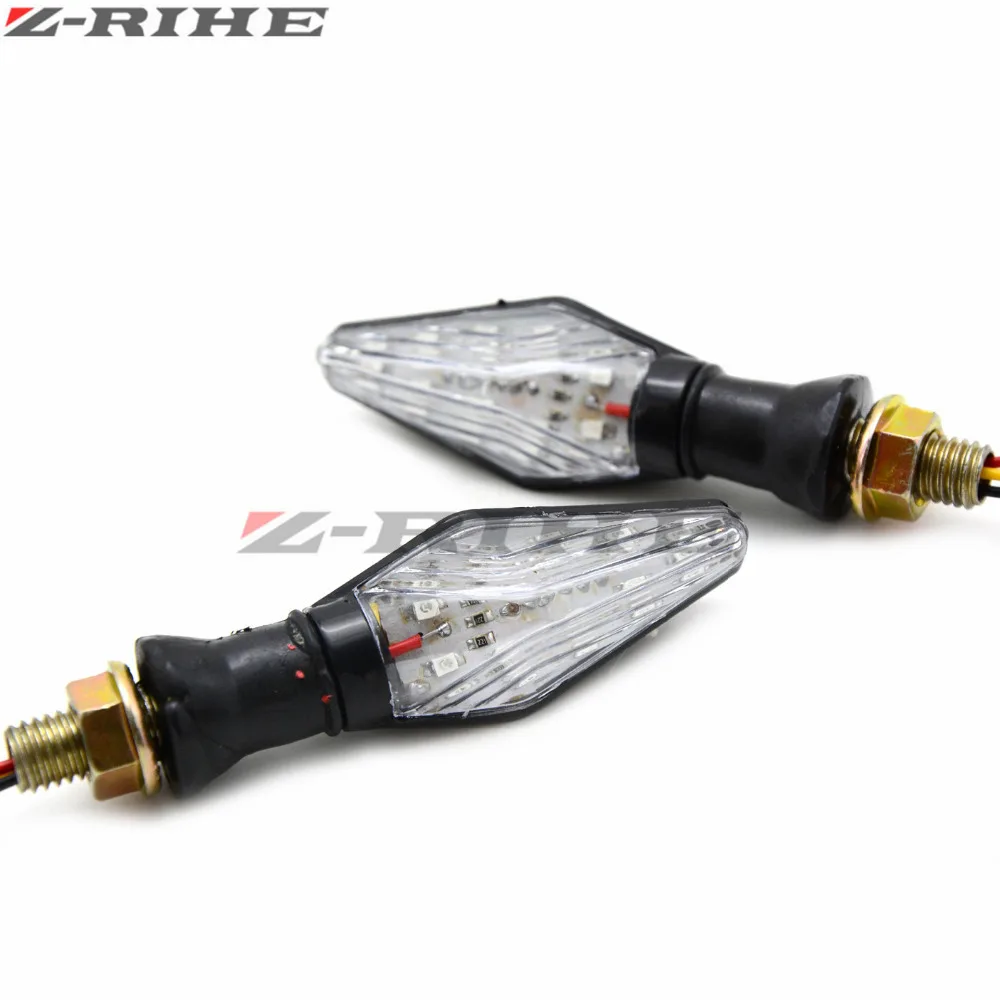 Универсальные светодиодные фонари указателя поворота для мотоцикла-12