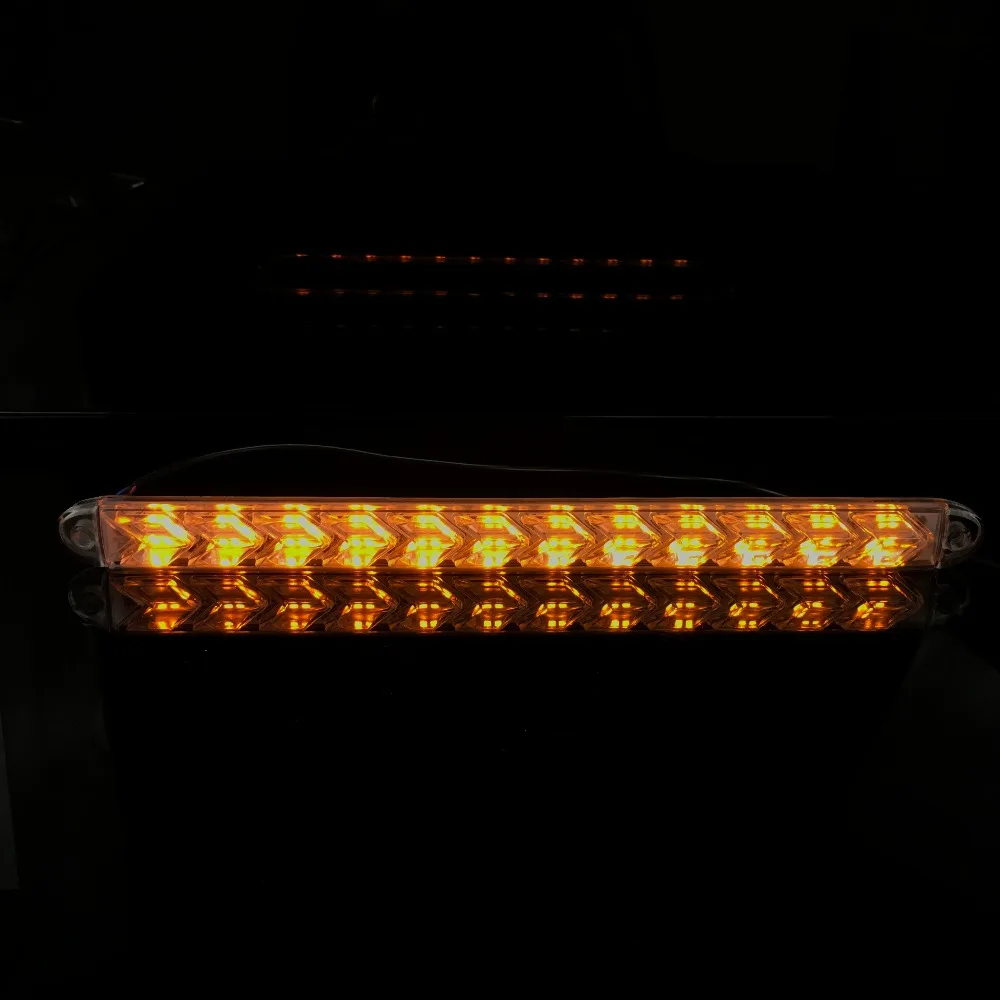 Letin Car Styling Arrow LED Daytime Running Light DRL Dynamic Flowing sequential White+ Amber Turn Signal | Автомобили и