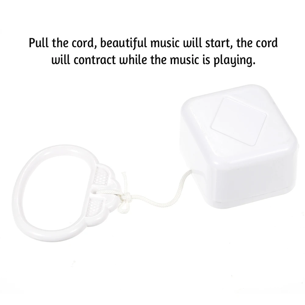 Музыкальный шнур Pull String для детской кроватки спальной колокольчик высокое